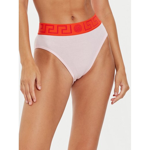 Versace Figi klasyczne z wysokim stanem AUD01050 1A1001 Różowy ze sklepu MODIVO w kategorii Majtki damskie - zdjęcie 182636924