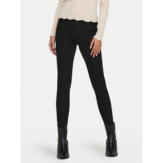 JDY Jeansy Moon 15317455 Czarny Skinny Fit ze sklepu MODIVO w kategorii Jeansy damskie - zdjęcie 182637063