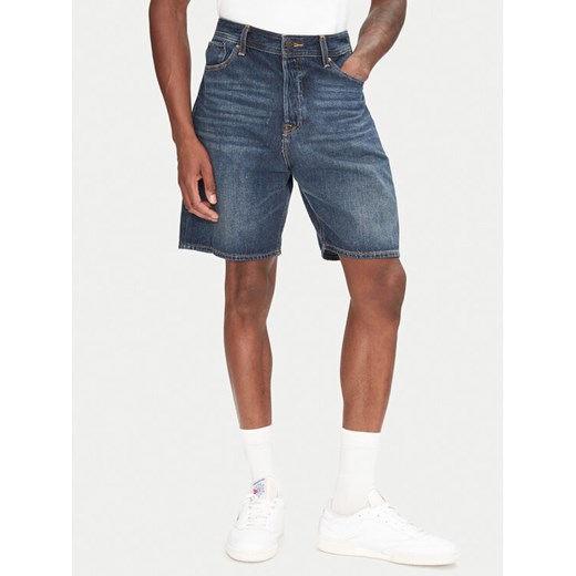 Jack&Jones Szorty jeansowe Tony 12269517 Granatowy Loose Fit ze sklepu MODIVO w kategorii Spodenki męskie - zdjęcie 182637210