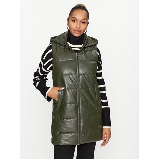 ONLY Bezrękawnik 15300267 Zielony Regular Fit ze sklepu MODIVO w kategorii Kamizelki damskie - zdjęcie 182637230