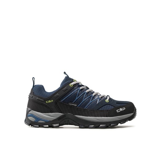 CMP Trekkingi Rigel Low Trekking Shoe Wp 3Q54457 Granatowy ze sklepu MODIVO w kategorii Buty trekkingowe męskie - zdjęcie 182637251