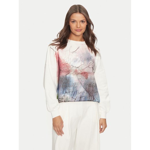 Deha Bluza D12424 Écru Regular Fit ze sklepu MODIVO w kategorii Bluzy damskie - zdjęcie 182637274