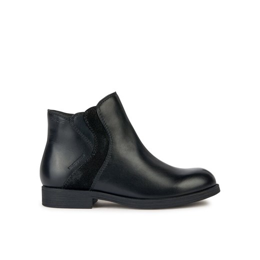 Geox Botki J Agata Girl Wpf J36HZA 04377 C9999 D Czarny ze sklepu MODIVO w kategorii Buty zimowe dziecięce - zdjęcie 182637303