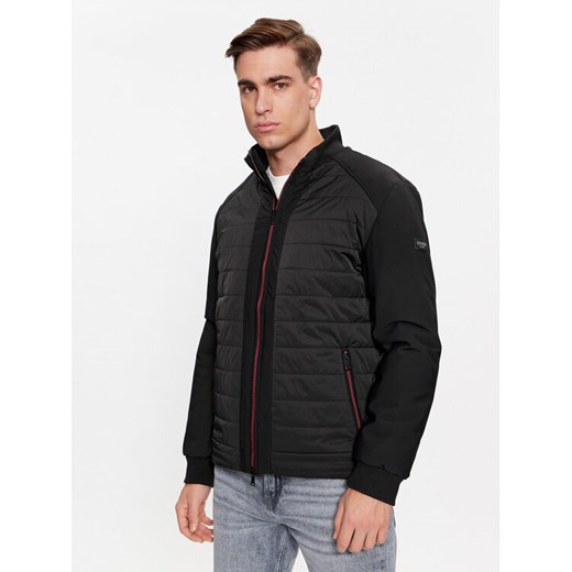 Guess Kurtka przejściowa M3BL11 WFOO0 Czarny Regular Fit ze sklepu MODIVO w kategorii Kurtki męskie - zdjęcie 182637341