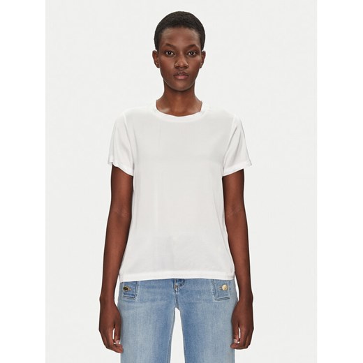 ViCOLO Bluzka TD0007 Biały Relaxed Fit ze sklepu MODIVO w kategorii Bluzki damskie - zdjęcie 182637342