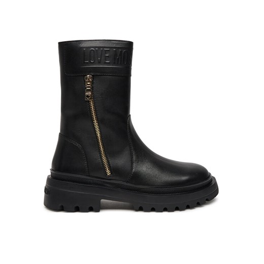 LOVE MOSCHINO Botki JA24245G0LIA0000 Czarny ze sklepu MODIVO w kategorii Botki - zdjęcie 182637344