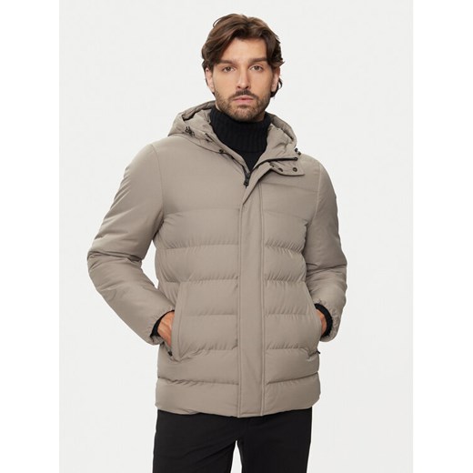 Geox Kurtka zimowa Sile M4628S T3140 F5259 Beżowy Regular Fit ze sklepu MODIVO w kategorii Kurtki męskie - zdjęcie 182637353