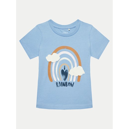 NAME IT T-Shirt 13232087 Niebieski Regular Fit ze sklepu MODIVO w kategorii Bluzki dziewczęce - zdjęcie 182637354