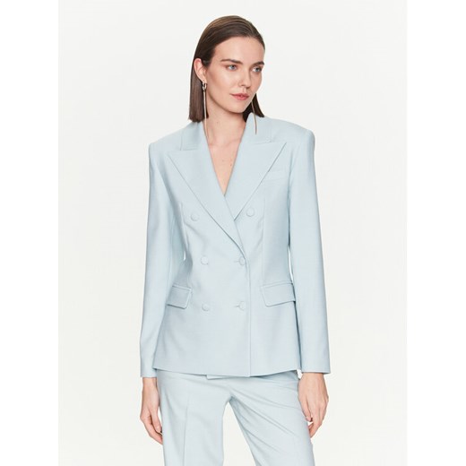 MVP Wardrobe Marynarka MVPE3GI017.0TE0138 Zielony Regular Fit ze sklepu MODIVO w kategorii Marynarki damskie - zdjęcie 182637383