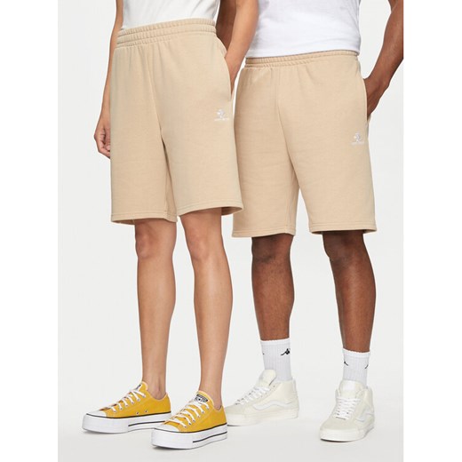 Converse Szorty sportowe U Star Chevr Emb Short 10023875-A21 Beżowy Regular Fit ze sklepu MODIVO w kategorii Spodenki męskie - zdjęcie 182637400
