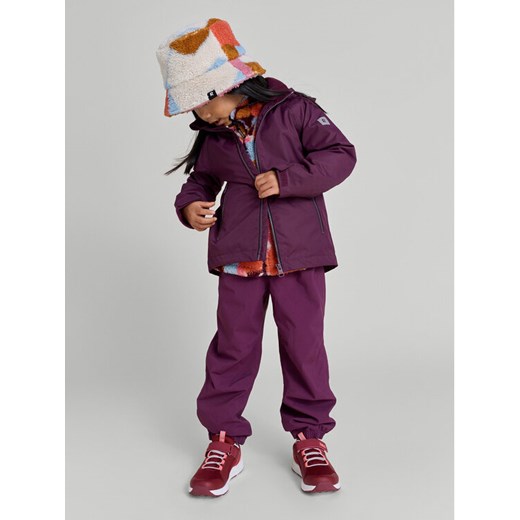 Reima Spodnie outdoor Kaura 5100148B Fioletowy Regular Fit ze sklepu MODIVO w kategorii Spodnie dziewczęce - zdjęcie 182637434
