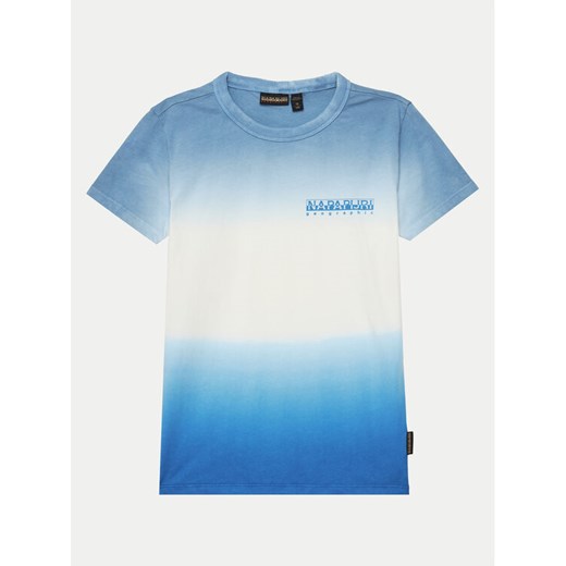 Napapijri T-Shirt S-Merse NP0A4ILFB2W1 S Niebieski Regular Fit ze sklepu MODIVO w kategorii T-shirty chłopięce - zdjęcie 182637490