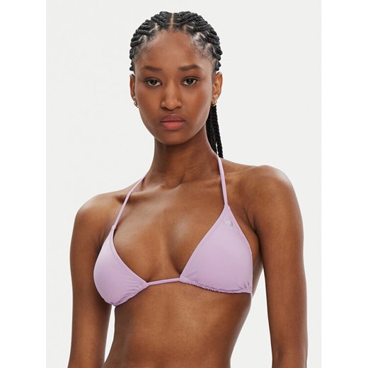 Guess Góra od bikini E4GJ00 LY00K Fioletowy Regular Fit ze sklepu MODIVO w kategorii Stroje kąpielowe - zdjęcie 182637523