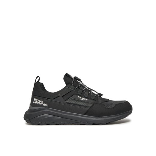 Jack Wolfskin Trekkingi Dromoventure Athletic Texapore Low M A63297 Czarny ze sklepu MODIVO w kategorii Buty trekkingowe męskie - zdjęcie 182637551
