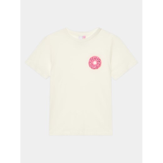 Vero Moda Girl T-Shirt 10285292 Biały Regular Fit ze sklepu MODIVO w kategorii Bluzki dziewczęce - zdjęcie 182637580