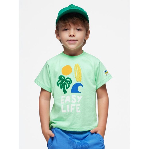 Mayoral T-Shirt 3007 Zielony Regular Fit ze sklepu MODIVO w kategorii T-shirty chłopięce - zdjęcie 182637641