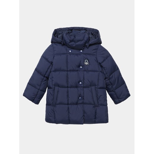 United Colors Of Benetton Kurtka zimowa 2WU0GN01H Granatowy Regular Fit ze sklepu MODIVO w kategorii Kurtki chłopięce - zdjęcie 182637731