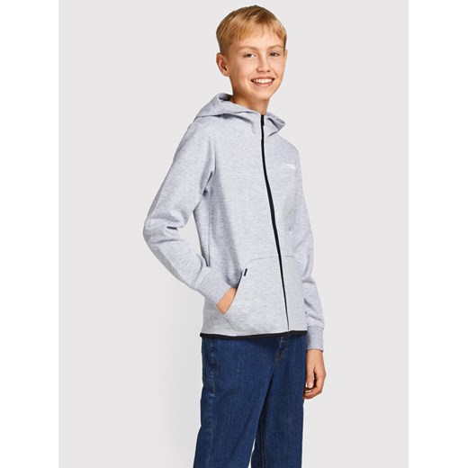 Jack&Jones Junior Bluza Coair 12192600 Szary Regular Fit ze sklepu MODIVO w kategorii Bluzy chłopięce - zdjęcie 182637820