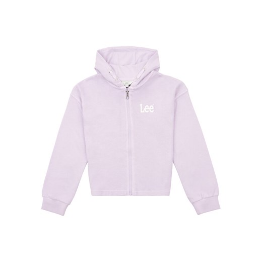 Lee Bluza Overdye LEG5087 Fioletowy ze sklepu MODIVO w kategorii Bluzy dziewczęce - zdjęcie 182637910