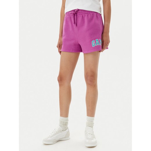 Gap Szorty sportowe 769323-07 Różowy Regular Fit ze sklepu MODIVO w kategorii Szorty - zdjęcie 182637921