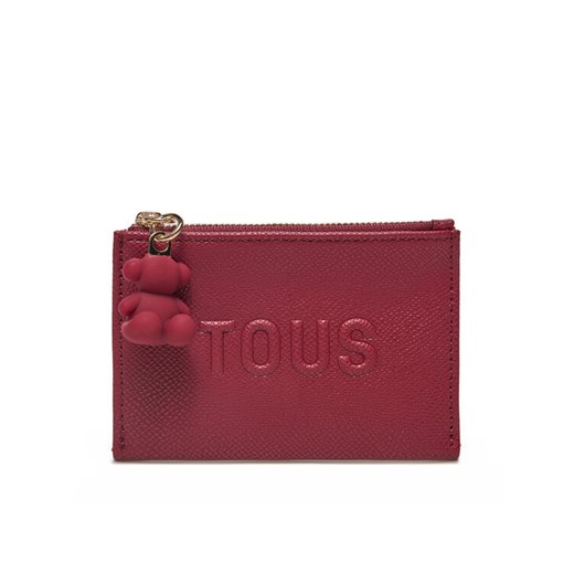 TOUS Etui na karty kredytowe Brenda 2002106121 Bordowy ze sklepu MODIVO w kategorii Etui - zdjęcie 182638000