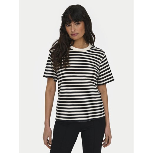 ONLY T-Shirt Livina 15272227 Czarny Regular Fit ze sklepu MODIVO w kategorii Bluzki damskie - zdjęcie 182638014