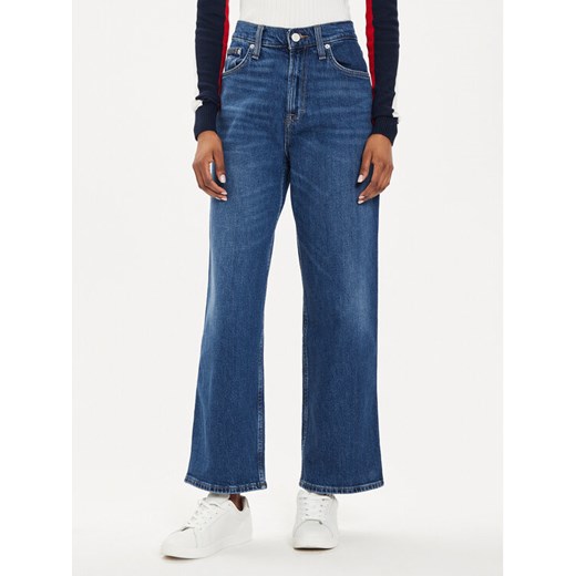 Tommy Jeans Jeansy Betsy DW0DW19251 Niebieski Straight Fit ze sklepu MODIVO w kategorii Jeansy damskie - zdjęcie 182638024