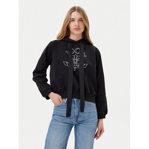 JOOP! Jeans Bluza Tinna 30046176 Czarny Regular Fit ze sklepu MODIVO w kategorii Bluzy damskie - zdjęcie 182638042
