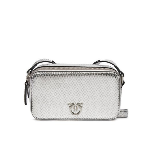 PINKO Torebka Camera Case AI 24-25 PLTT 102810 A1VG Srebrny ze sklepu MODIVO w kategorii Listonoszki - zdjęcie 182638051