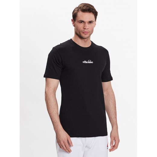 Ellesse T-Shirt Ollio SHP16463 Czarny Regular Fit ze sklepu MODIVO w kategorii T-shirty męskie - zdjęcie 182638144
