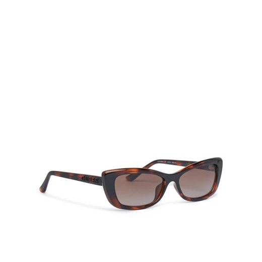 Guess Okulary przeciwsłoneczne GU00156 Brązowy ze sklepu MODIVO w kategorii Okulary przeciwsłoneczne damskie - zdjęcie 182638170