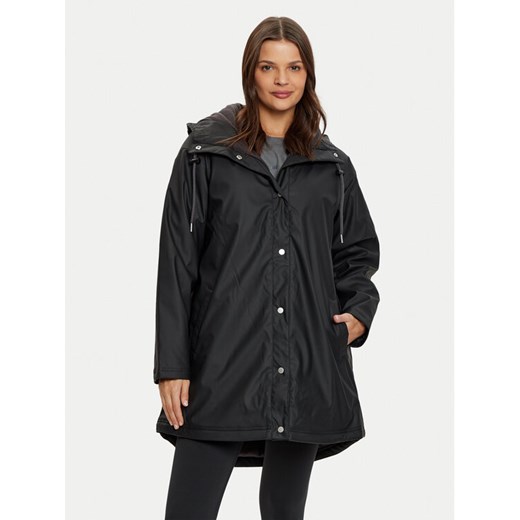 Roxy Kurtka przeciwdeszczowa Rain Road ERJJK03608 Czarny Regular Fit ze sklepu MODIVO w kategorii Kurtki damskie - zdjęcie 182638194