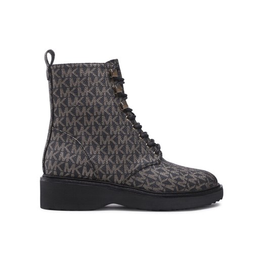 MICHAEL Michael Kors Botki Haskell Bootie 40F2HSFE5B Czarny ze sklepu MODIVO w kategorii Botki - zdjęcie 182638231
