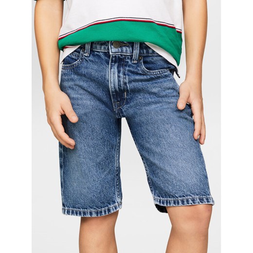 Tommy Hilfiger Szorty jeansowe Modern KB0KB08848 M Niebieski Regular Fit Tommy Hilfiger 7Y MODIVO
