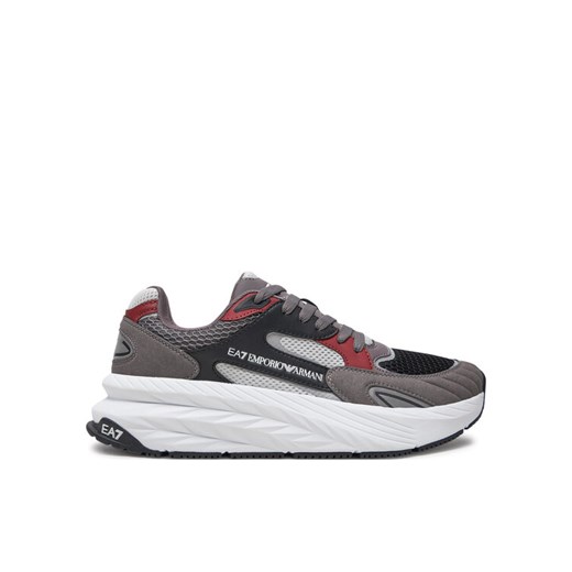 EA7 Emporio Armani Sneakersy X8X178 XK382 U036 Szary ze sklepu MODIVO w kategorii Buty sportowe męskie - zdjęcie 182638381