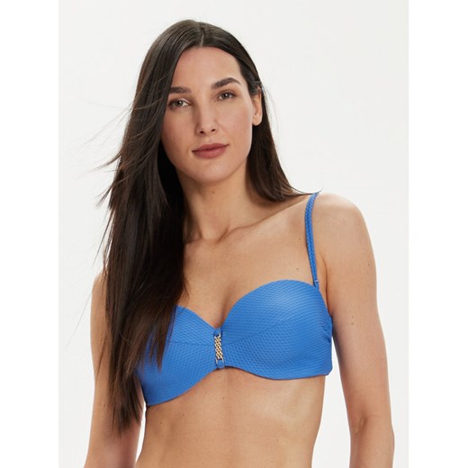 Selmark Góra od bikini BJ516 Niebieski ze sklepu MODIVO w kategorii Stroje kąpielowe - zdjęcie 182638423