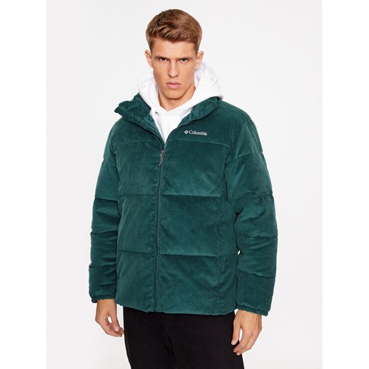 Columbia Kurtka zimowa Puffect™ Corduroy Jacket 2050992 Zielony Regular Fit ze sklepu MODIVO w kategorii Kurtki męskie - zdjęcie 182638473