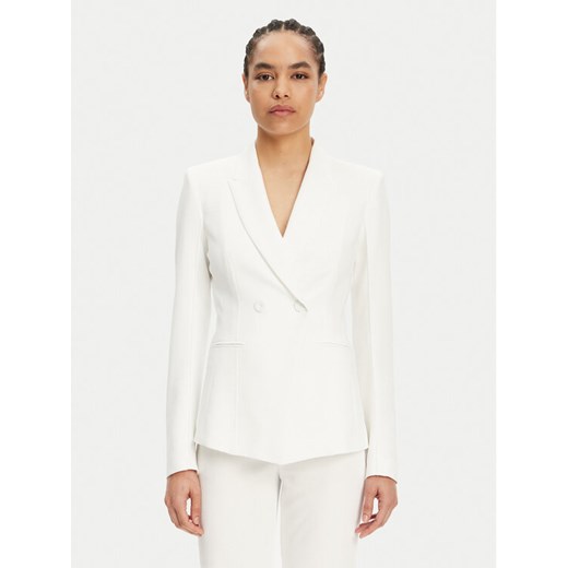 Patrizia Pepe Marynarka 2S1528 A411 W146 Biały Regular Fit ze sklepu MODIVO w kategorii Marynarki damskie - zdjęcie 182638480