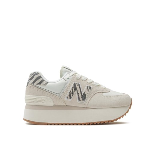 New Balance Sneakersy WL574ZDD Écru ze sklepu MODIVO w kategorii Buty sportowe damskie - zdjęcie 182638492