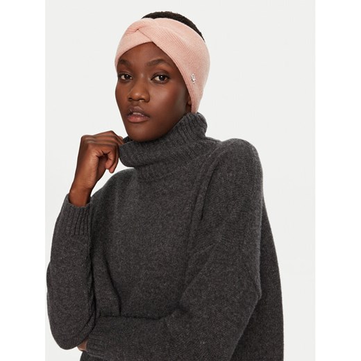Calvin Klein Zestaw czapka i opaska K60K612622 Różowy ze sklepu MODIVO w kategorii Komplety czapka i szalik damskie - zdjęcie 182638500