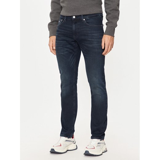 Tommy Jeans Jeansy Scanton DM0DM20386 Granatowy Slim Fit Tommy Jeans 36_34 MODIVO