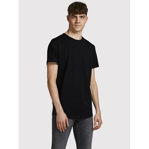 Jack&Jones T-Shirt Basher 12182498 Czarny Regular Fit ze sklepu MODIVO w kategorii T-shirty męskie - zdjęcie 182638583