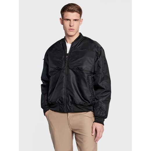 adidas Kurtka bomber Reclaim Reversible HK2760 Czarny Regular Fit ze sklepu MODIVO w kategorii Kurtki męskie - zdjęcie 182638670