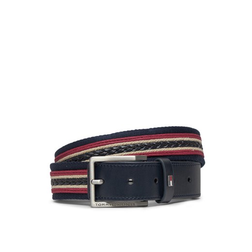 Tommy Hilfiger Pasek Męski Oliver Webbing 3.5 AM0AM12049 Granatowy ze sklepu MODIVO w kategorii Paski męskie - zdjęcie 182638673