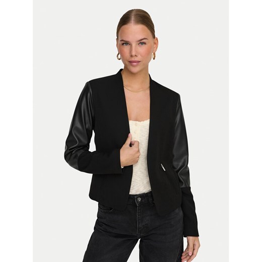 ONLY Marynarka Farida 15334242 Czarny Regular Fit ze sklepu MODIVO w kategorii Marynarki damskie - zdjęcie 182638733