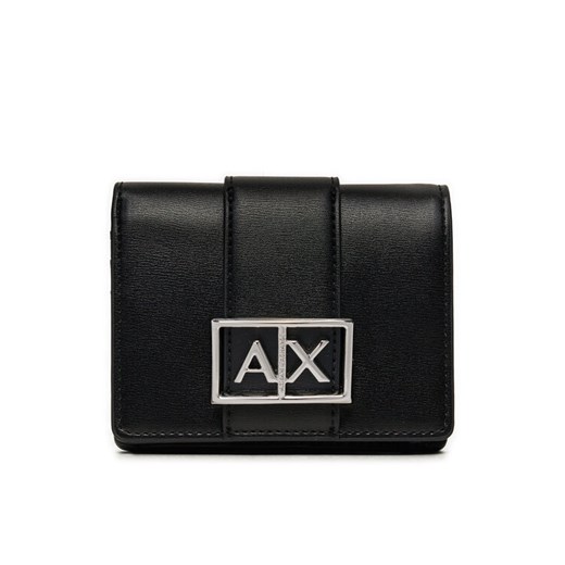 Armani Exchange Portfel damski XW000360 AF12039 UC001 Czarny ze sklepu MODIVO w kategorii Portfele damskie - zdjęcie 182638854