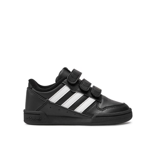 adidas Sneakersy Team Court 2 Str Cf C ID6633 Czarny ze sklepu MODIVO w kategorii Buty sportowe dziecięce - zdjęcie 182638900
