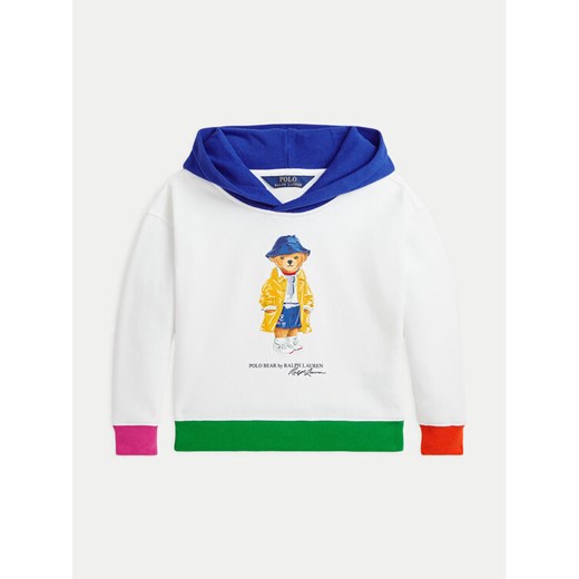 Polo Ralph Lauren Bluza 312957380001 Biały Regular Fit ze sklepu MODIVO w kategorii Bluzy chłopięce - zdjęcie 182638963