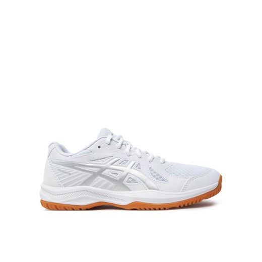 Asics Buty halowe Upcourt 6 1072A107 Biały ze sklepu MODIVO w kategorii Buty sportowe damskie - zdjęcie 182639013