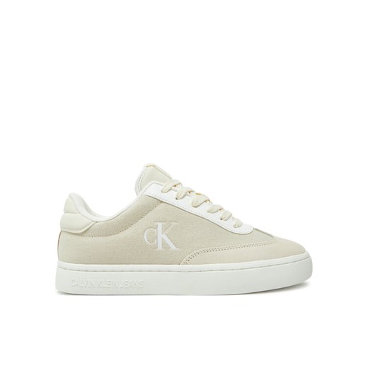 Calvin Klein Jeans Sneakersy Classic Cupsole Low Mix Mg Wn YW0YW01636 Écru ze sklepu MODIVO w kategorii Buty sportowe damskie - zdjęcie 182639020